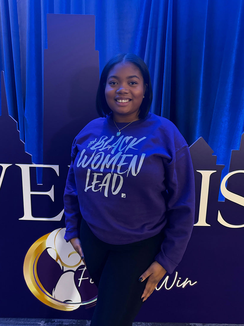 Purple Crewneck Sweatshirt