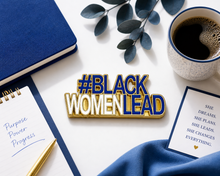 Load image into Gallery viewer, Royal Blue and White Pin