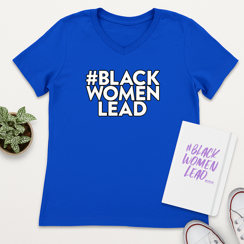 Royal Blue and White Tee