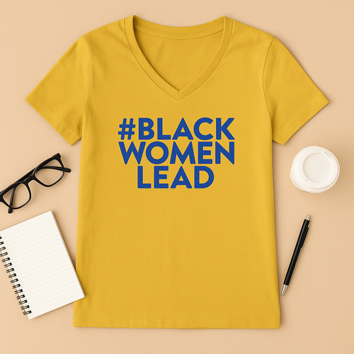 Gold and Royal Blue Tee