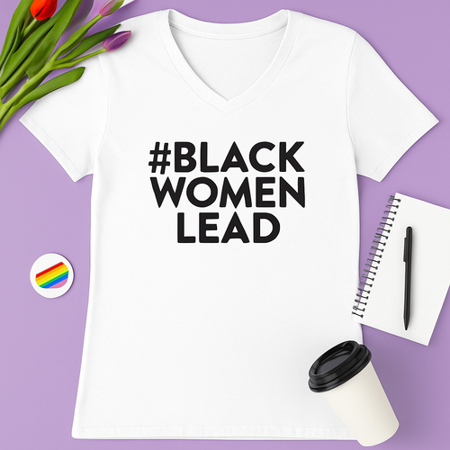 White and Black Tee
