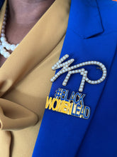 Load image into Gallery viewer, Royal Blue and Gold Pin