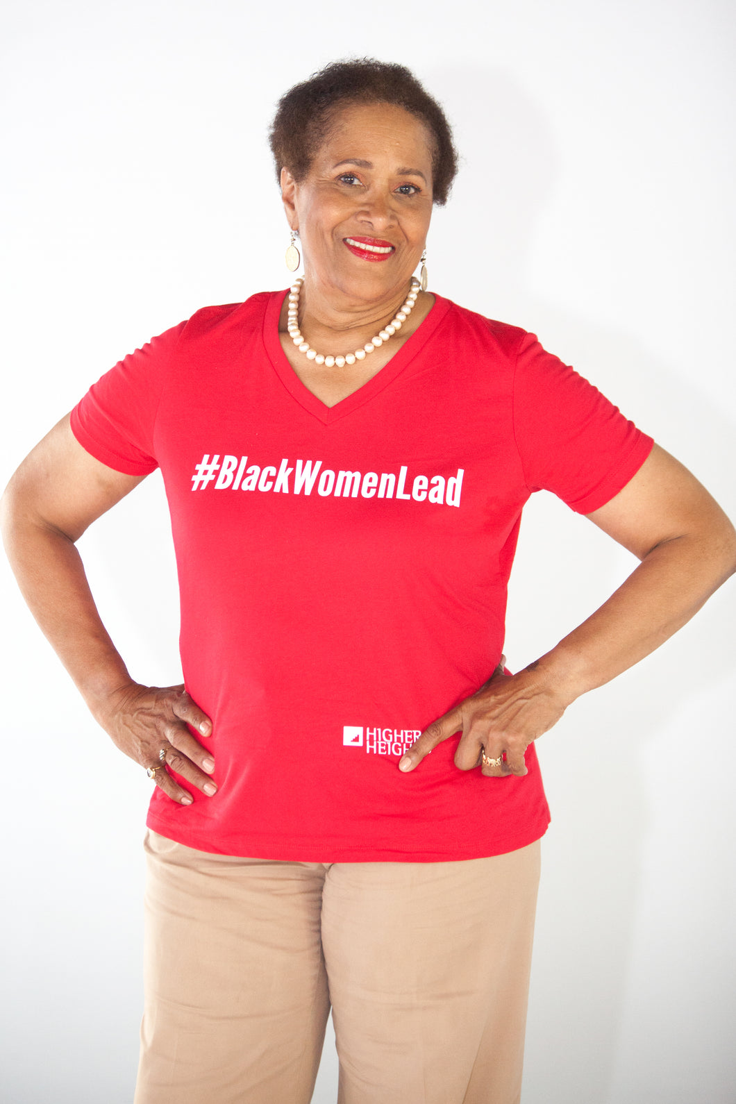 Red Tee w/ White Ink